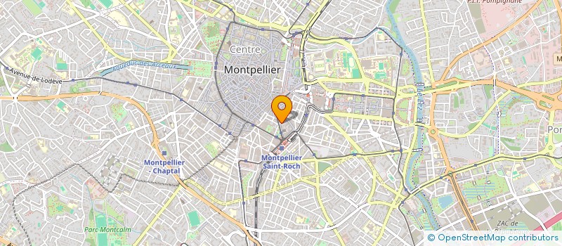 localisation de l'entreprise SCI CLOS RENE à MONTPELLIER