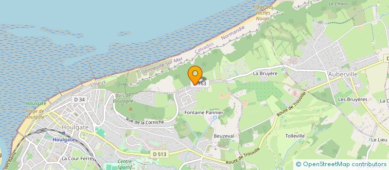 localisation de l'entreprise SCI CLOS SAINT-CHRISTOPHE  HOULGATE