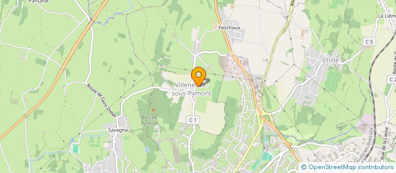 localisation de l'entreprise SCI CLOS SAINT JEAN  VILLENEUVE-SOUS-PYMONT