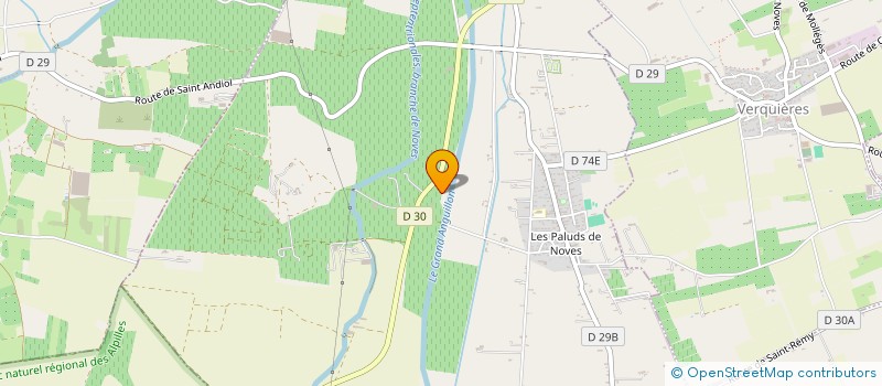 localisation de l'entreprise SCI CLOS SAINT VICTOR  NOVES