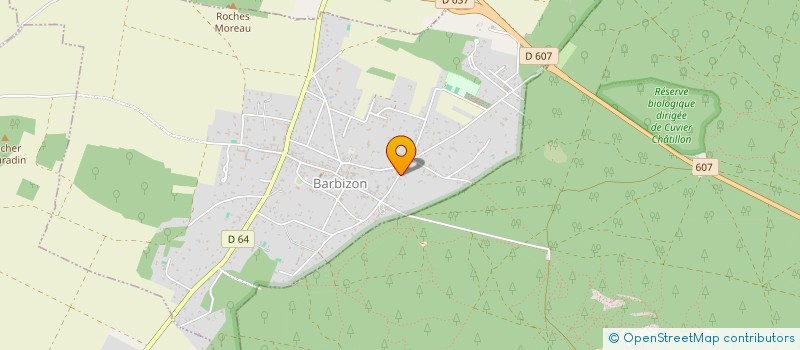 localisation de l'entreprise SCI CLOS SEAILLES  BARBIZON