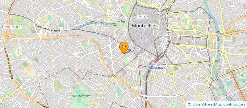 localisation de l'entreprise SCI CLOS SYMPHONIE à MONTPELLIER