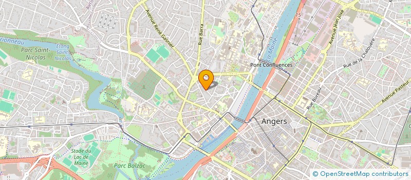 localisation de l'entreprise SCI CLOS VAUVERT  ANGERS