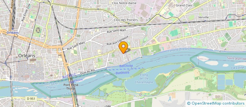 localisation de l'entreprise SCI CLOS VERT à ORLEANS