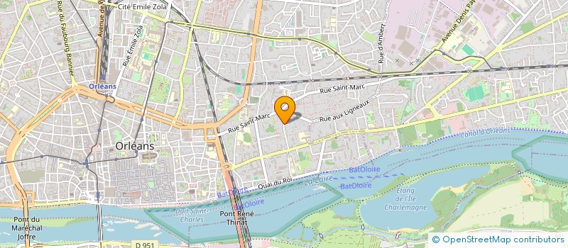 localisation de l'entreprise SCI CLOSAGER à ORLEANS