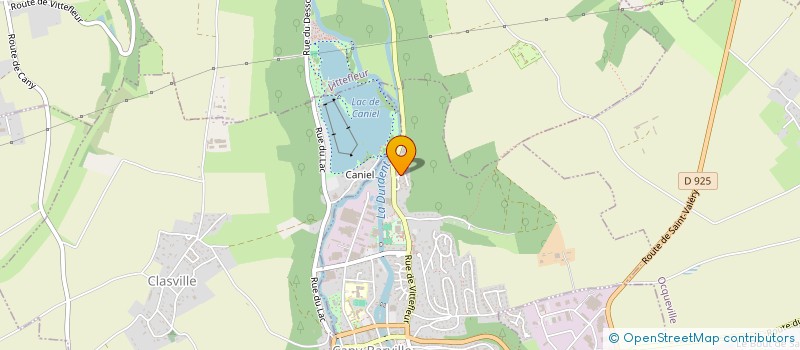 localisation de l'entreprise SCI CLOSIER-MERETTE  CANY-BARVILLE