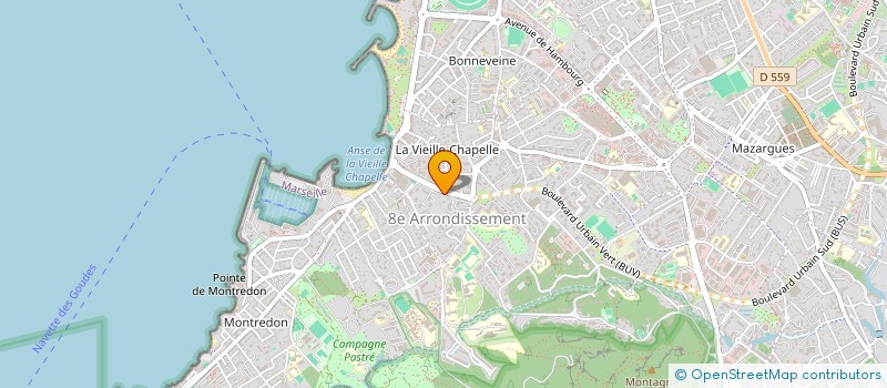 localisation de l'entreprise SCI CLOSON EYSSAUTIER à MARSEILLE
