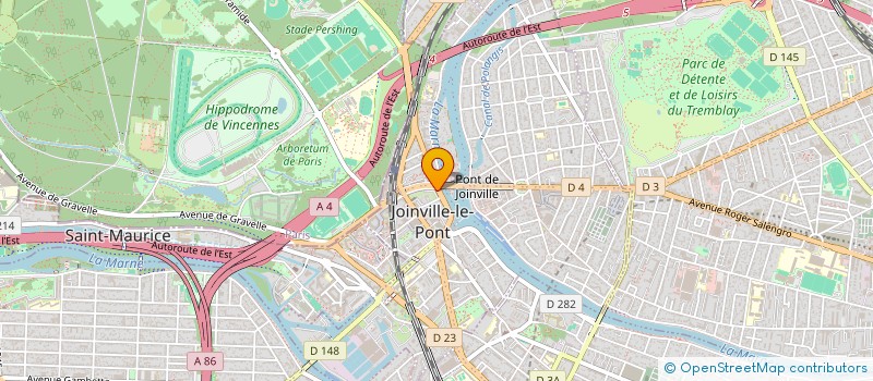 localisation de l'entreprise SCI CLOTILDE à JOINVILLE-LE-PONT