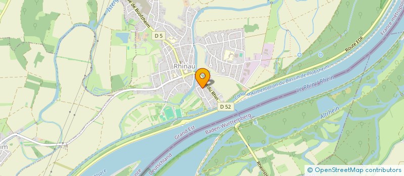 localisation de l'entreprise SCI CLOTILDE  RHINAU