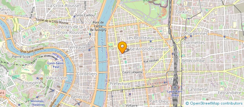 localisation de l'entreprise SCI CLOUPET  LYON