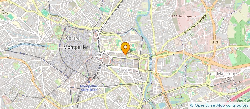 localisation de l'entreprise SCI CLOVELLY à MONTPELLIER