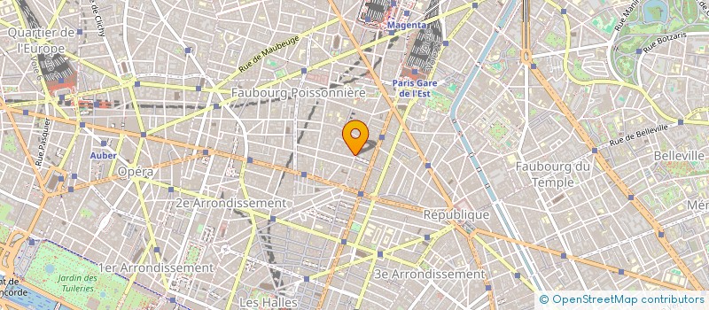 localisation de l'entreprise SCI CLOVER CLUB  PARIS