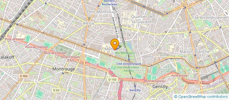 localisation de l'entreprise SCI CLOVIS 2022  PARIS