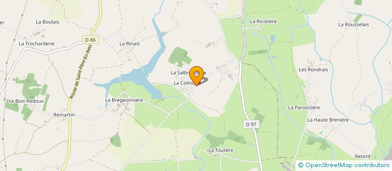 localisation de l'entreprise SCI CLOVIS  PORNIC