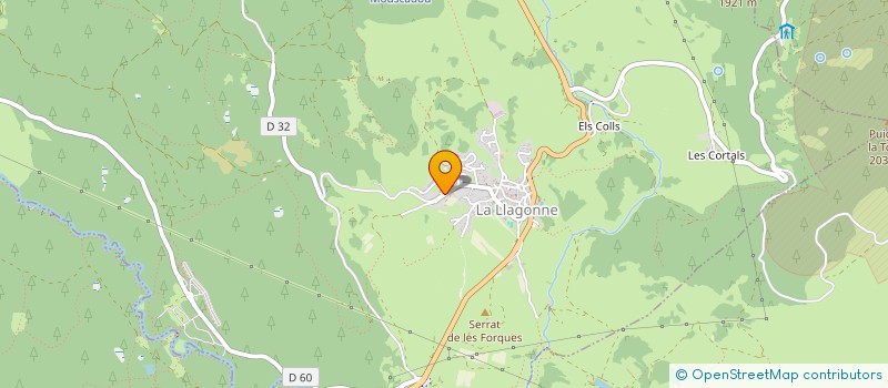 localisation de l'entreprise SCI CLOVIS IMMO  LA LLAGONNE