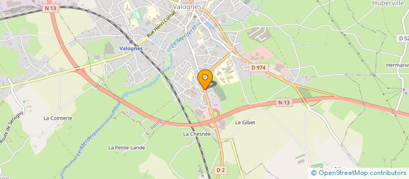 localisation de l'entreprise SCI CLOXANDRE  VALOGNES