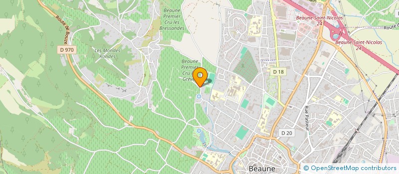 localisation de l'entreprise SCI CLOYVED à BEAUNE