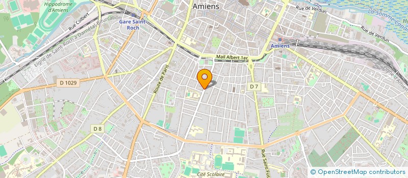 localisation de l'entreprise SCI CLP à AMIENS