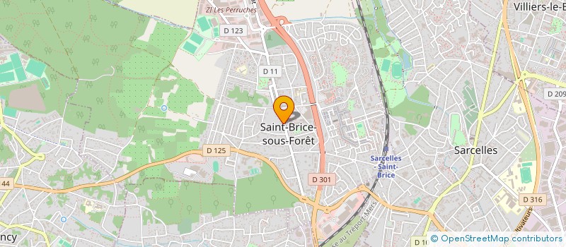 localisation de l'entreprise SCI CLPL à SAINT-BRICE-SOUS-FORET