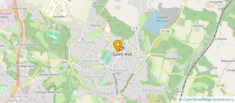 localisation de l'entreprise SCI CLR  SAINT-AVE