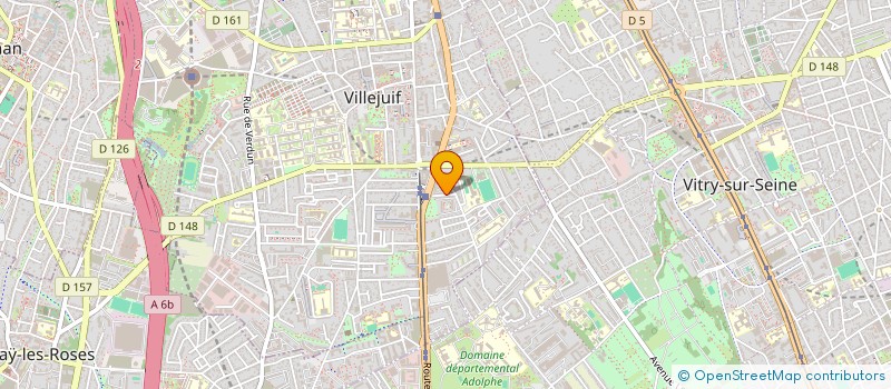 localisation de l'entreprise SCI CLS INVEST à VILLEJUIF