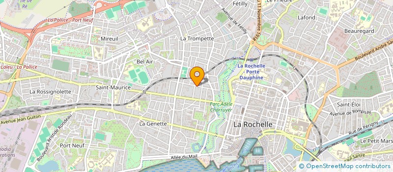 localisation de l'entreprise SCI CLSB  LA ROCHELLE