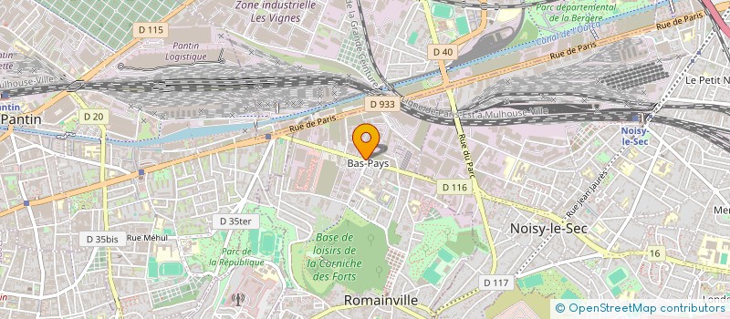 localisation de l'entreprise SCI CLT à ROMAINVILLE