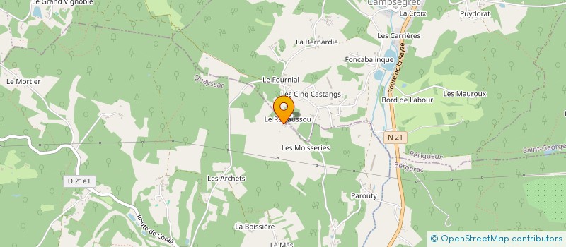 localisation de l'entreprise SCI CLUB DU LARGE  QUEYSSAC