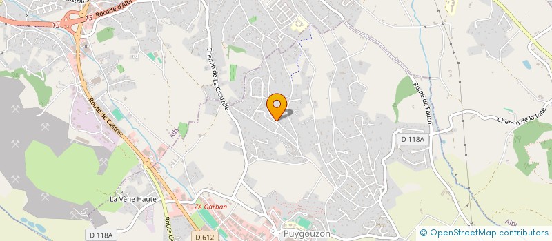 localisation de l'entreprise SCI CLV  PUYGOUZON