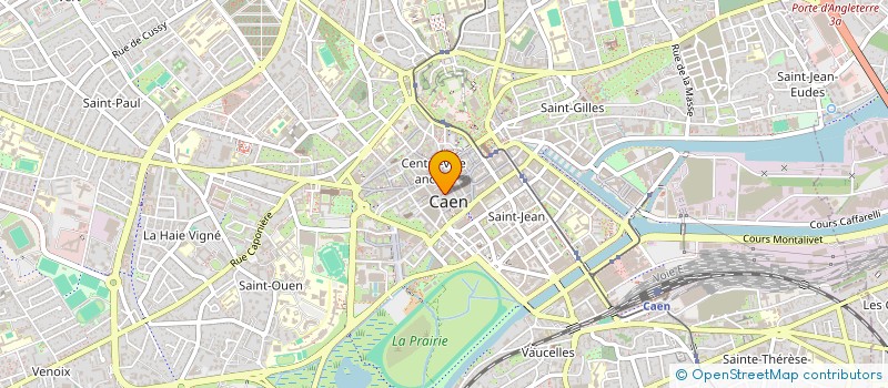localisation de l'entreprise SCI CLY à CAEN