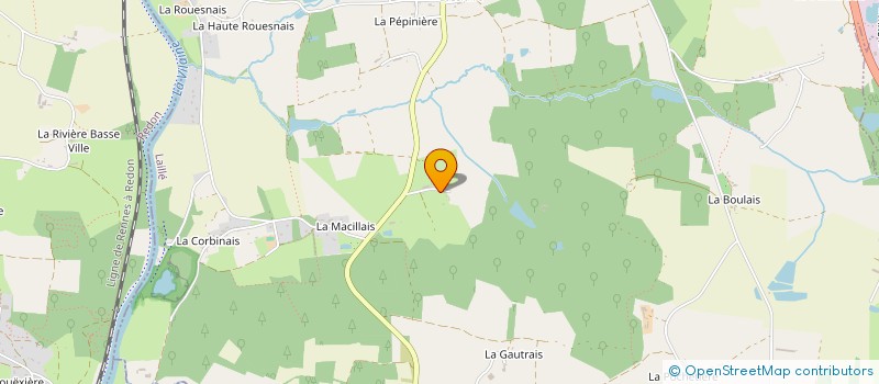 localisation de l'entreprise SCI CLYA  LAILLE