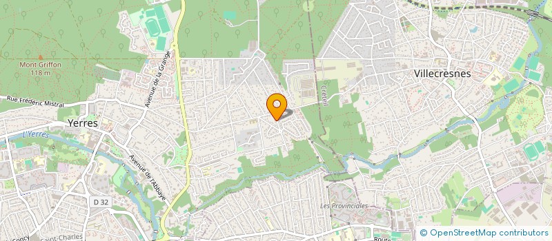 localisation de l'entreprise SCI CLYC  YERRES