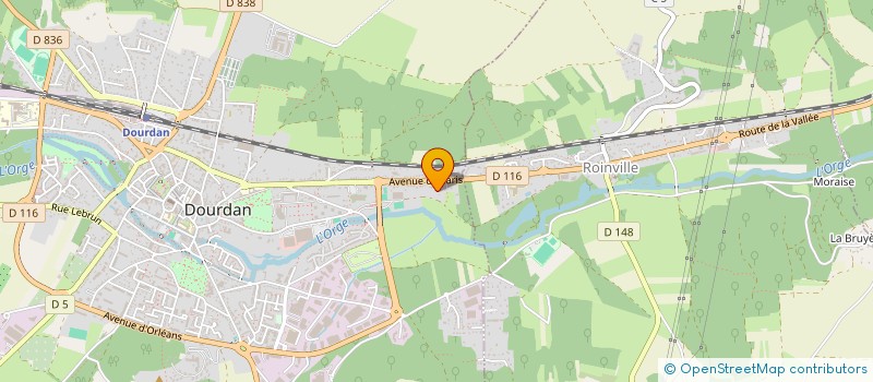 localisation de l'entreprise SCI CLYR  DOURDAN