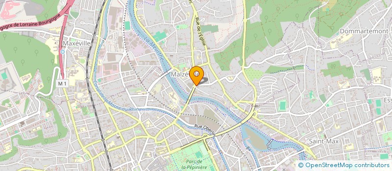 localisation de l'entreprise SCI  CLYSTERE 4.4  MALZEVILLE