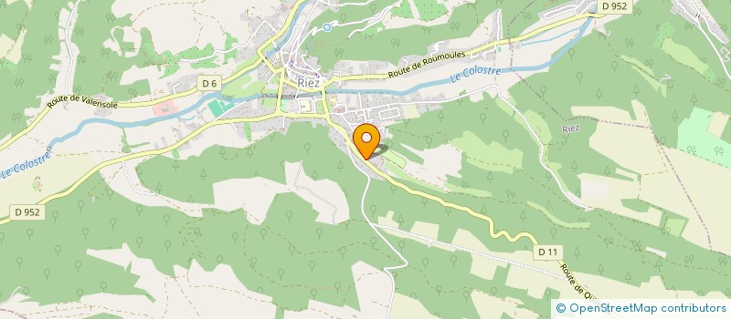 localisation de l'entreprise SCI CM  ALLEMAGNE-EN-PROVENCE