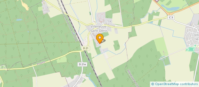 localisation de l'entreprise SCI CM  BOULEURS