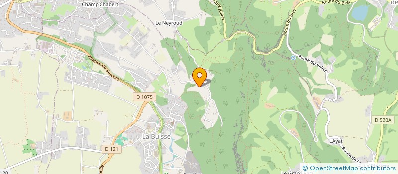 localisation de l'entreprise SCI CM CROIX ROUSSE  SAINT-CASSIEN