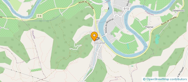 localisation de l'entreprise SCI CM LOU CAYRAN  DOUELLE