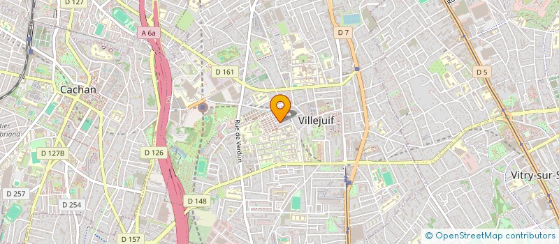 localisation de l'entreprise SCI CM TOURCOING à VILLEJUIF