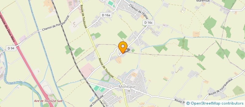 localisation de l'entreprise SCI CM2  MONTLAUR