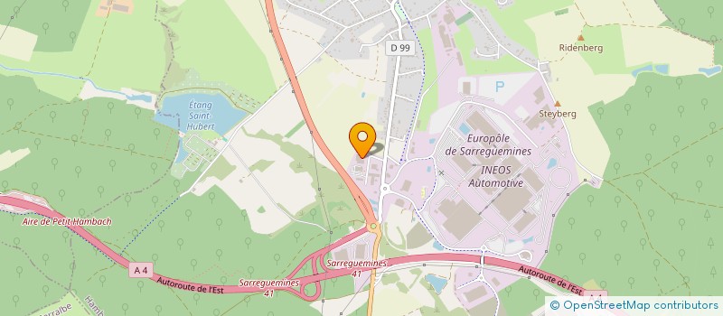 localisation de l'entreprise SCI CM3  ADAMSWILLER