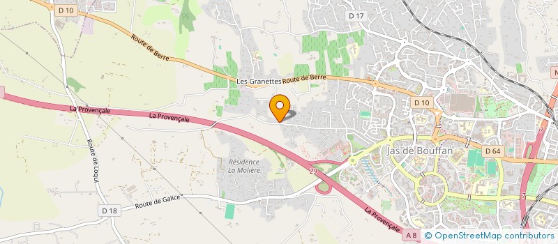 localisation de l'entreprise SCI CMA à AIX-EN-PROVENCE