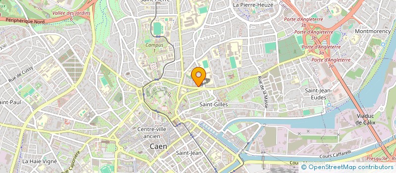 localisation de l'entreprise SCI CMA à CAEN