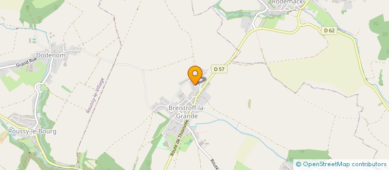 localisation de l'entreprise SCI CMA  BREISTROFF-LA-GRANDE