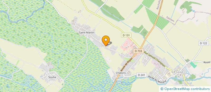 localisation de l'entreprise SCI CMA2L  LE GUA