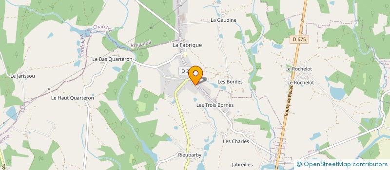 localisation de l'entreprise SCI CMAP à SAINT JUNIEN