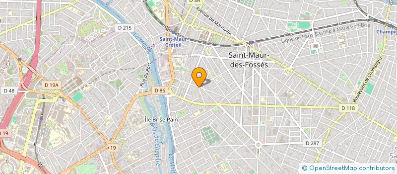 localisation de l'entreprise SCI CMC à SAINT-MAUR-DES-FOSSES