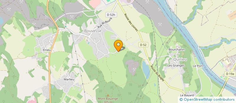 localisation de l'entreprise SCI CMC  MONTALIEU-VERCIEU