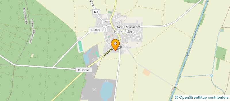 localisation de l'entreprise SCI CMCLC  HIRTZFELDEN