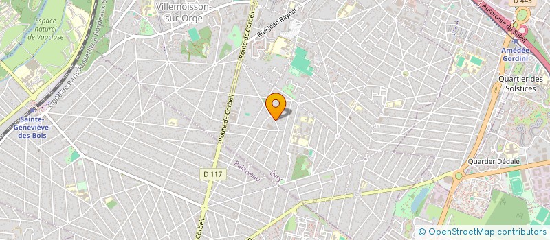 localisation de l'entreprise SCI CMCV à MORSANG-SUR-ORGE